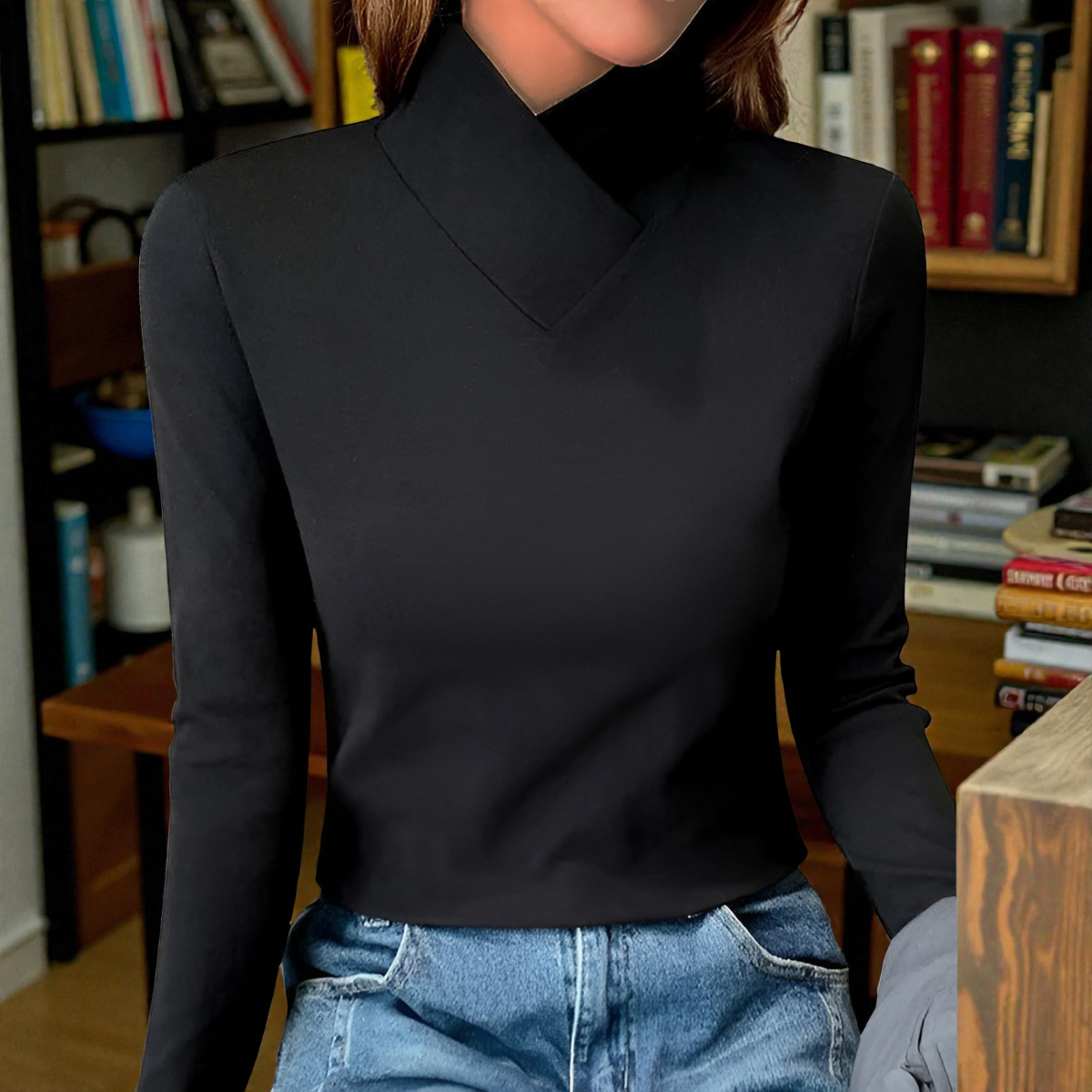 Liorisse | Elegant Turtleneck Sweater