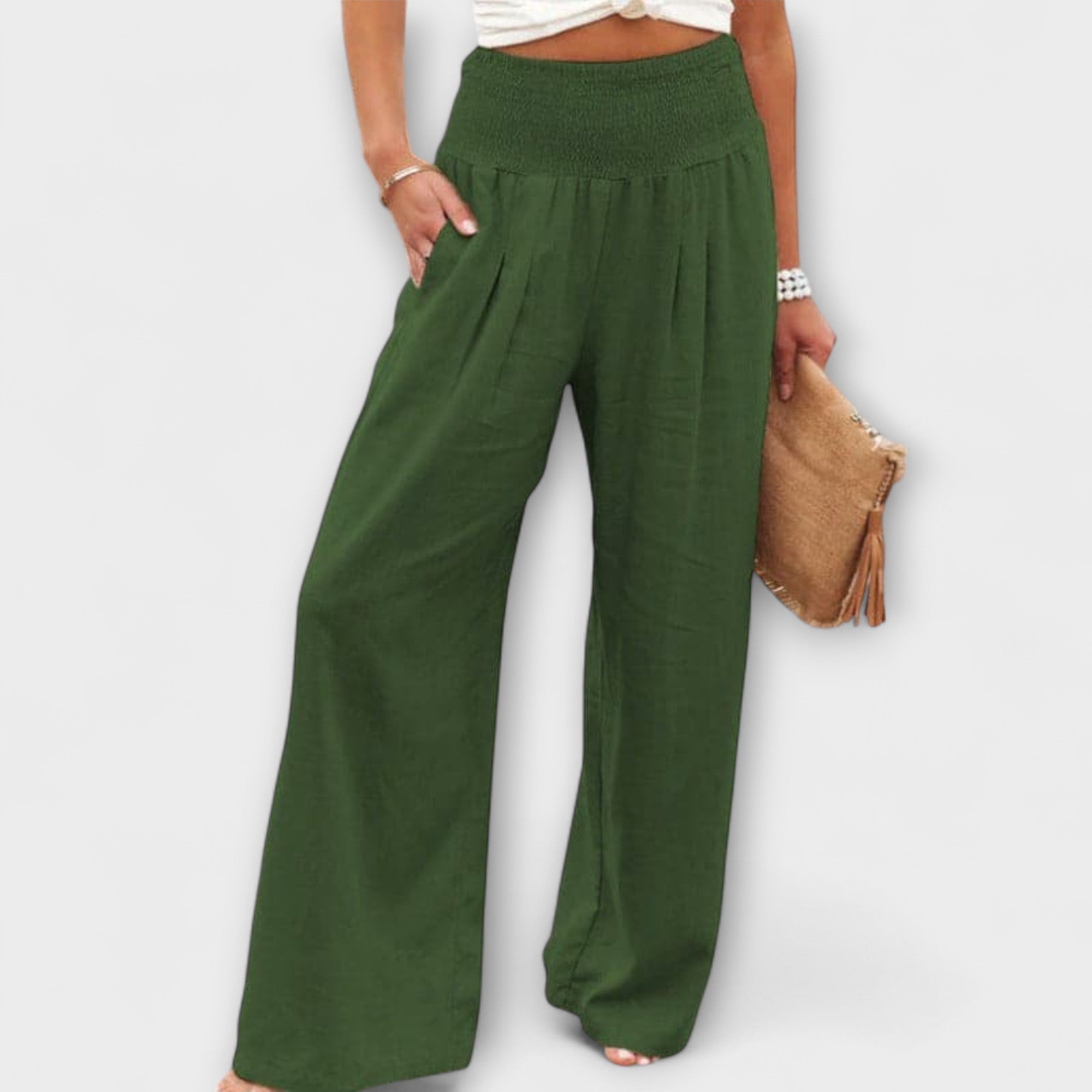Thearya | Casual Wide Trousers