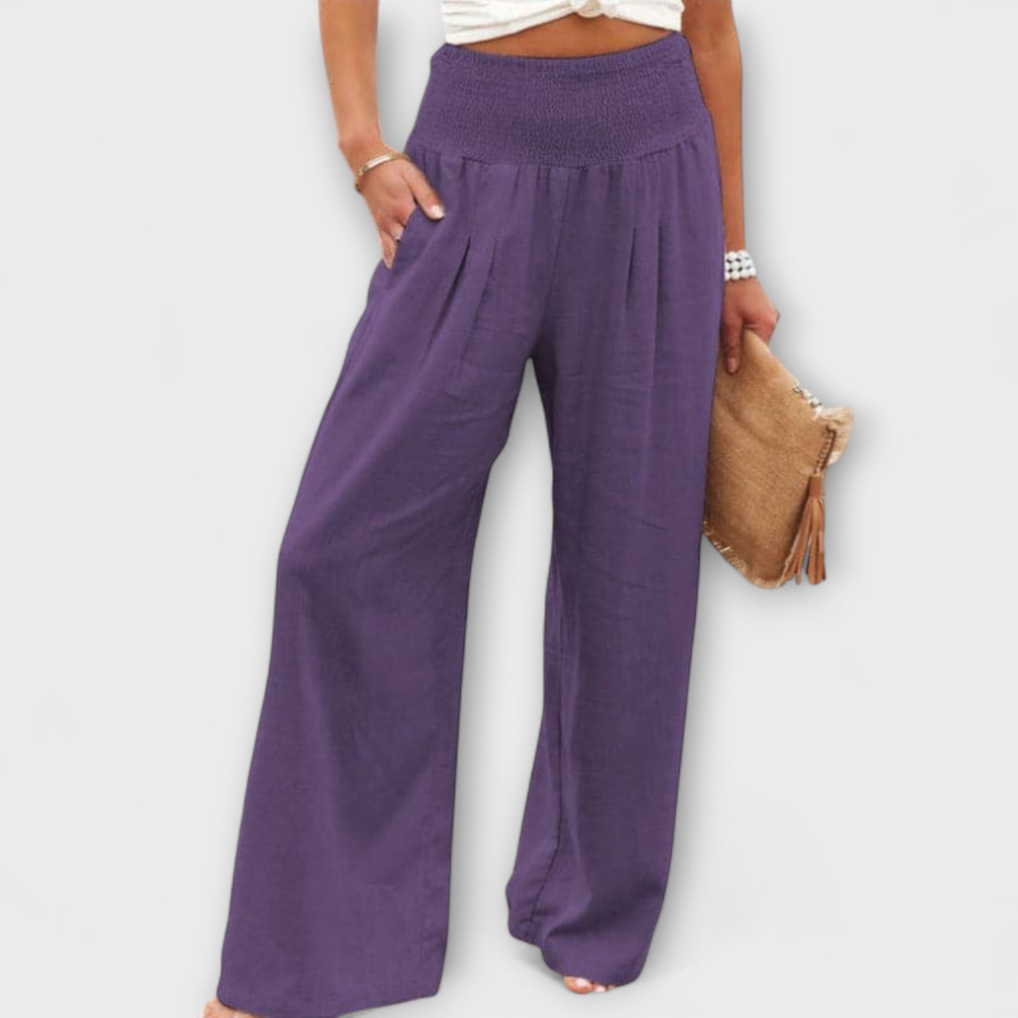 Thearya | Casual Wide Trousers