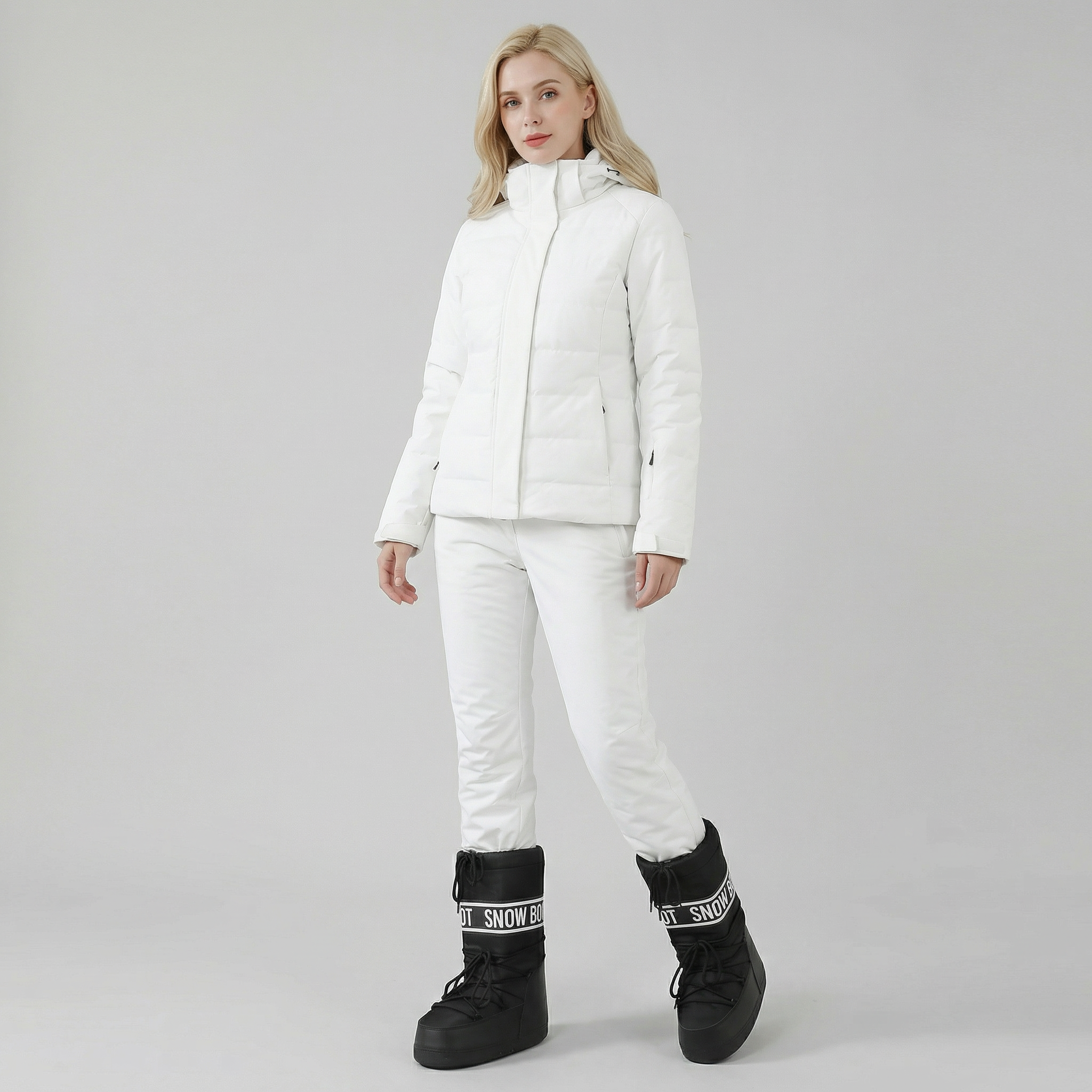 Women’s Waterproof Snow Boots – Insulated Winter Boots for Skiing & Snow