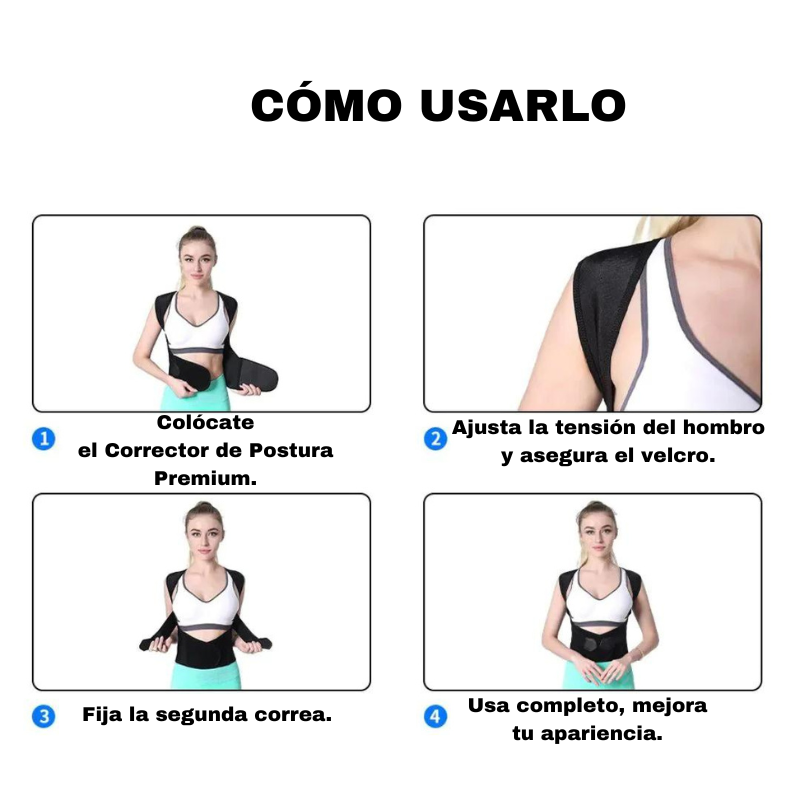 (LIQUIDACIÓN DE EXISTENCIAS) Corrector de Postura - VitaPro™