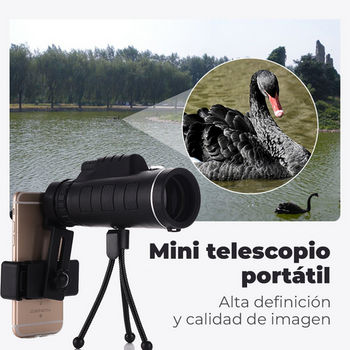 Telescopio Portátil con Visión Nocturna 500x Estrella 🎁