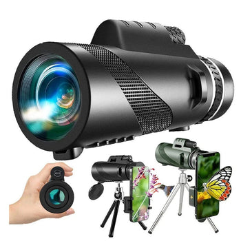 Telescopio Portátil con Visión Nocturna 500x Estrella 🎁